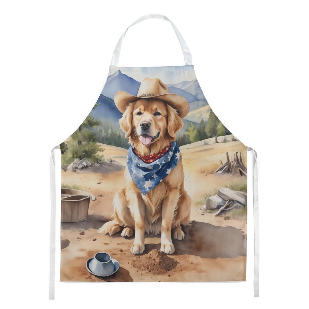 Cowboy Welcome Apron - Size: LARGE | Pack Of: 1 | Collection name: Cowboy welcome