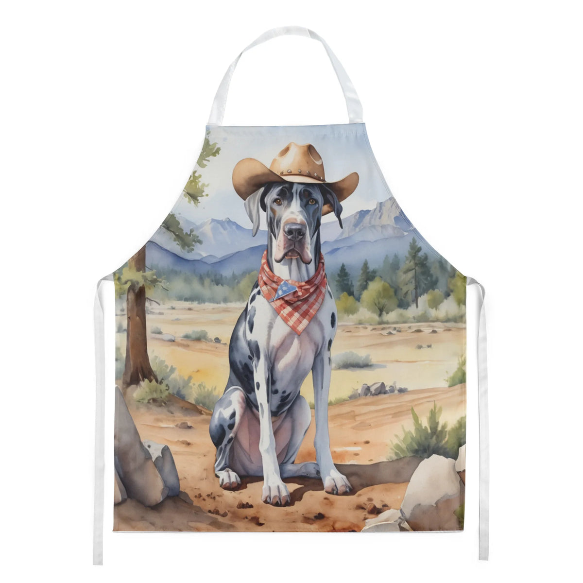 Cowboy Welcome Apron - Size: LARGE | Pack Of: 1 | Collection name: Cowboy welcome