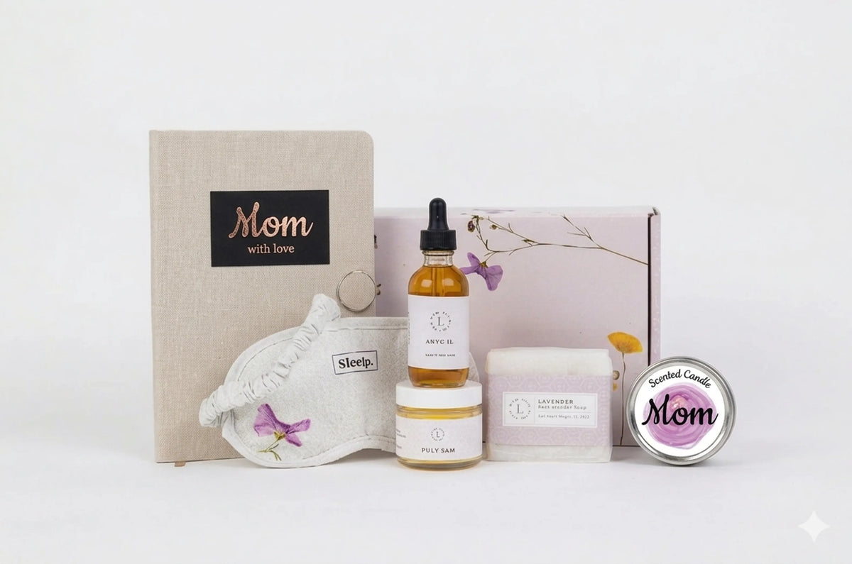 Pampering Mother's Day Gift Box Handmade Natural Skincare & Spa Kit