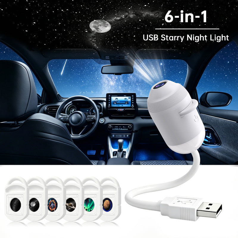 5D Holographic Galaxy & Ocean Projector – Smart LED Night Light with 24 Films