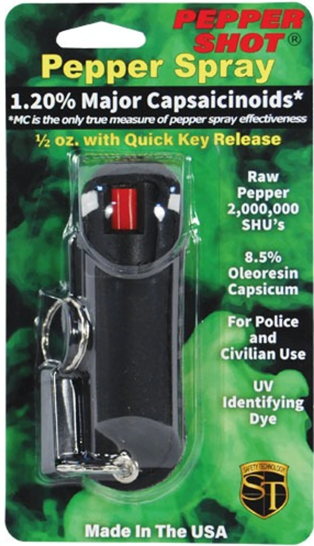 Pepper Shot 1.2% Mc 1/2 Oz Halo Holster