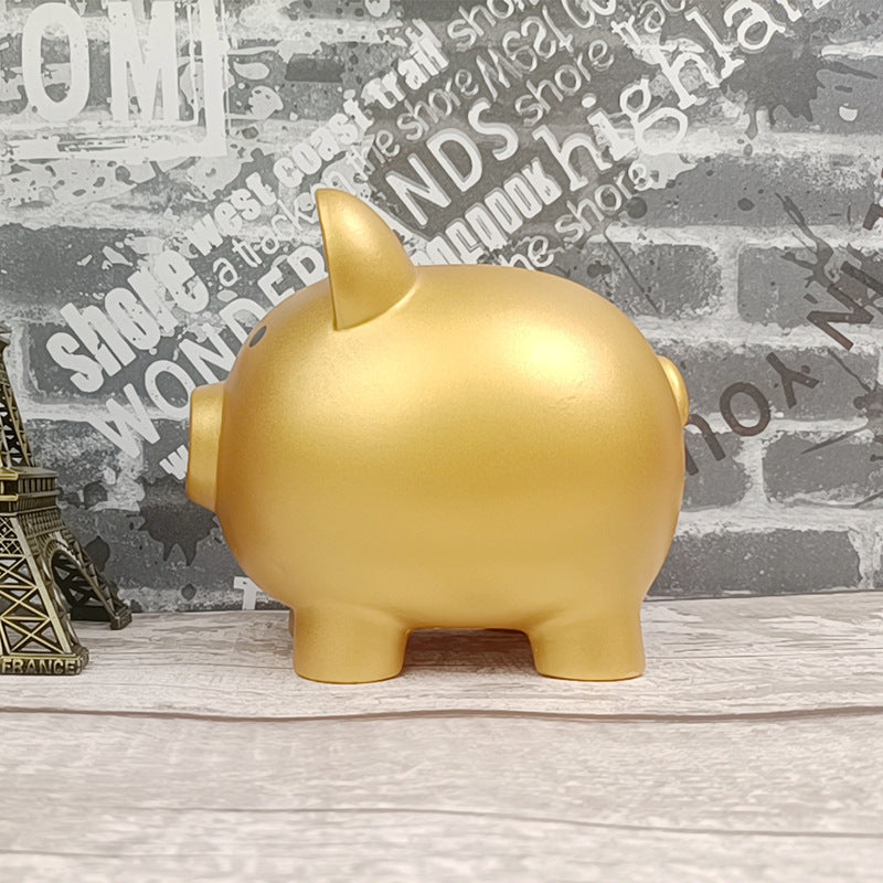 Cute Cartoon Rubber Piggy Bank for Kids Break-Resistant Savings Jar