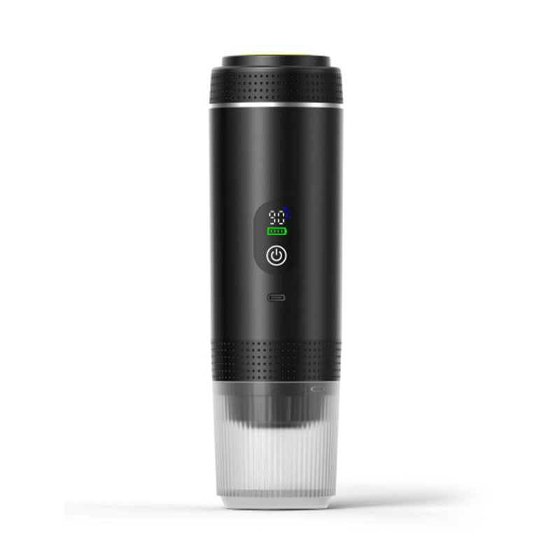Portable Espresso Machine – 3-in-1 Capsule & Ground Coffee Maker with Digital Display
