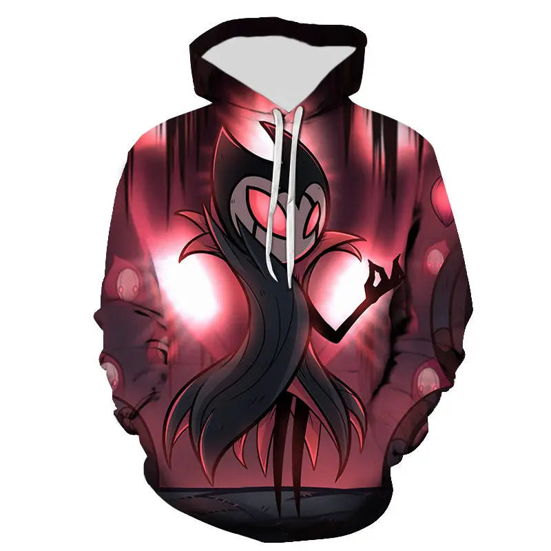 Game Hollow Knight 3d Printed Men Women Autumn Winter Streetwear Casual Long Sleeve Hoodie Oversized Sweatshirts Unisex Clothing