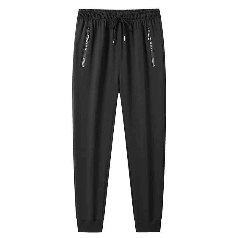Men's Plus Size M-8XL Casual Loose Sports Pants Straight Leg Harlan Long Trousers Spring Autumn Long Pants Male Clothing 145KG