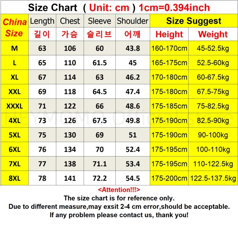 Plus Size Jacket for Men Autumn Spring Windbreaker 5XL 6XL 7XL 8XL Casual Sport Coat Man Big Size Clothing 40-140kg Can Wear