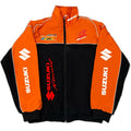 Suzuki Racing Jacket Fashionable Motorcycle Riding Jacket Men and Women Providing Warm Cycling Baseball Y2k Jacket Men Clothing