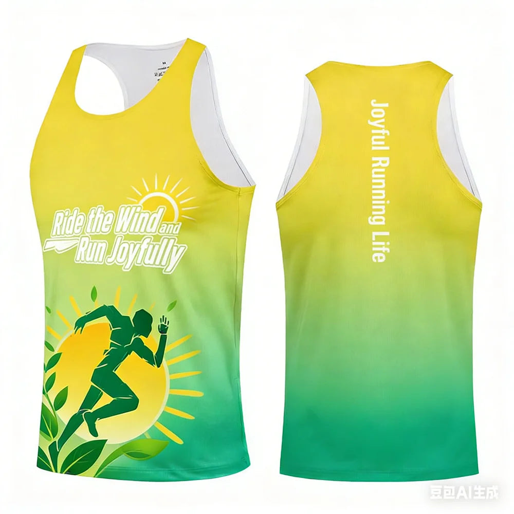 Summer Men's Vest Man Quick Drying Tank Tops Outdoor Unisex Running Vest Breathable Men's Clothing T Shirt for Man New Vest Tops