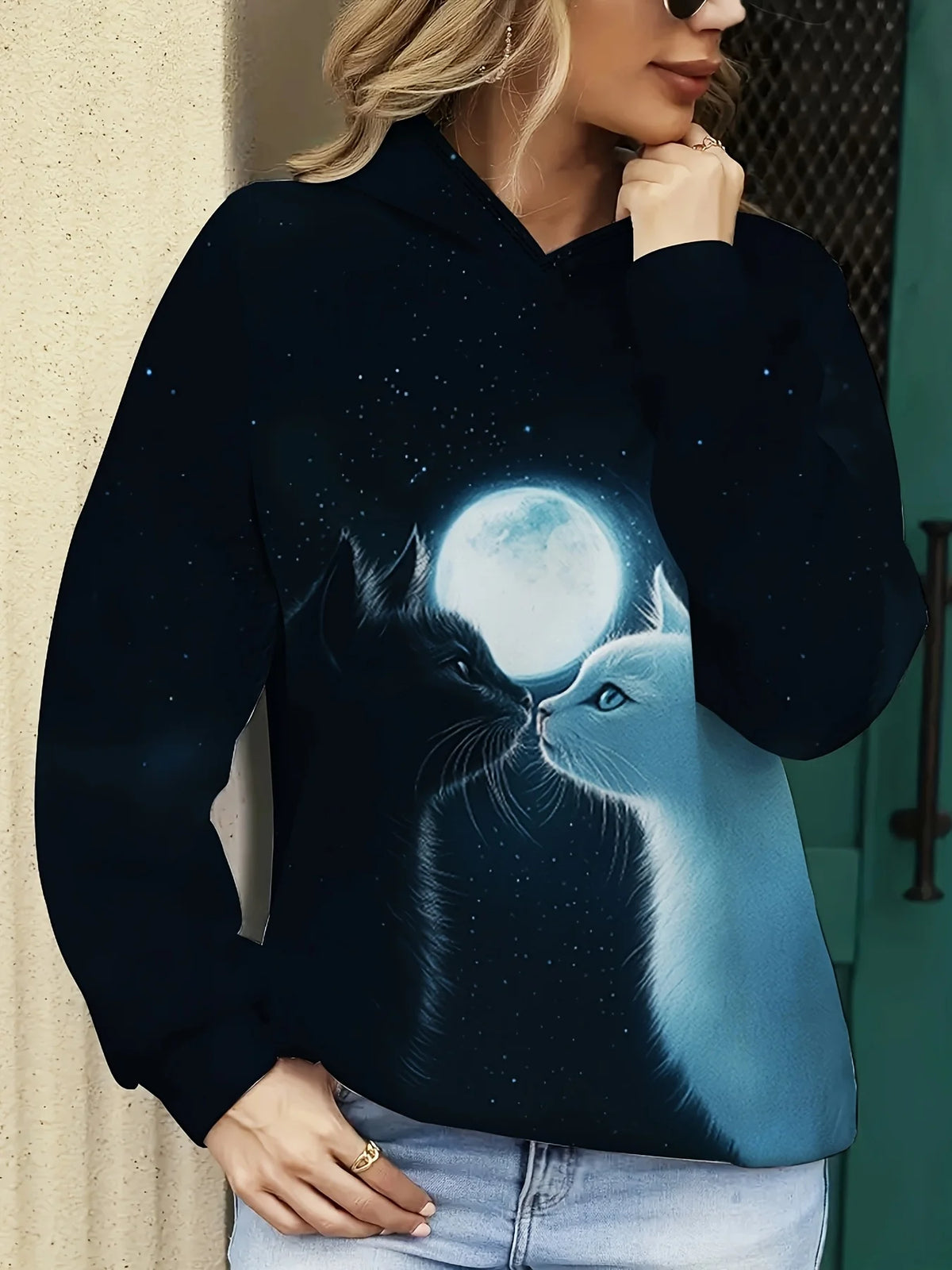 Cute Cat 3D Print Hoodies Men Women Fashion Casual Sweatshirts Autumn Oversized Hoodie Pullovers Tracksuit Women Clothing
