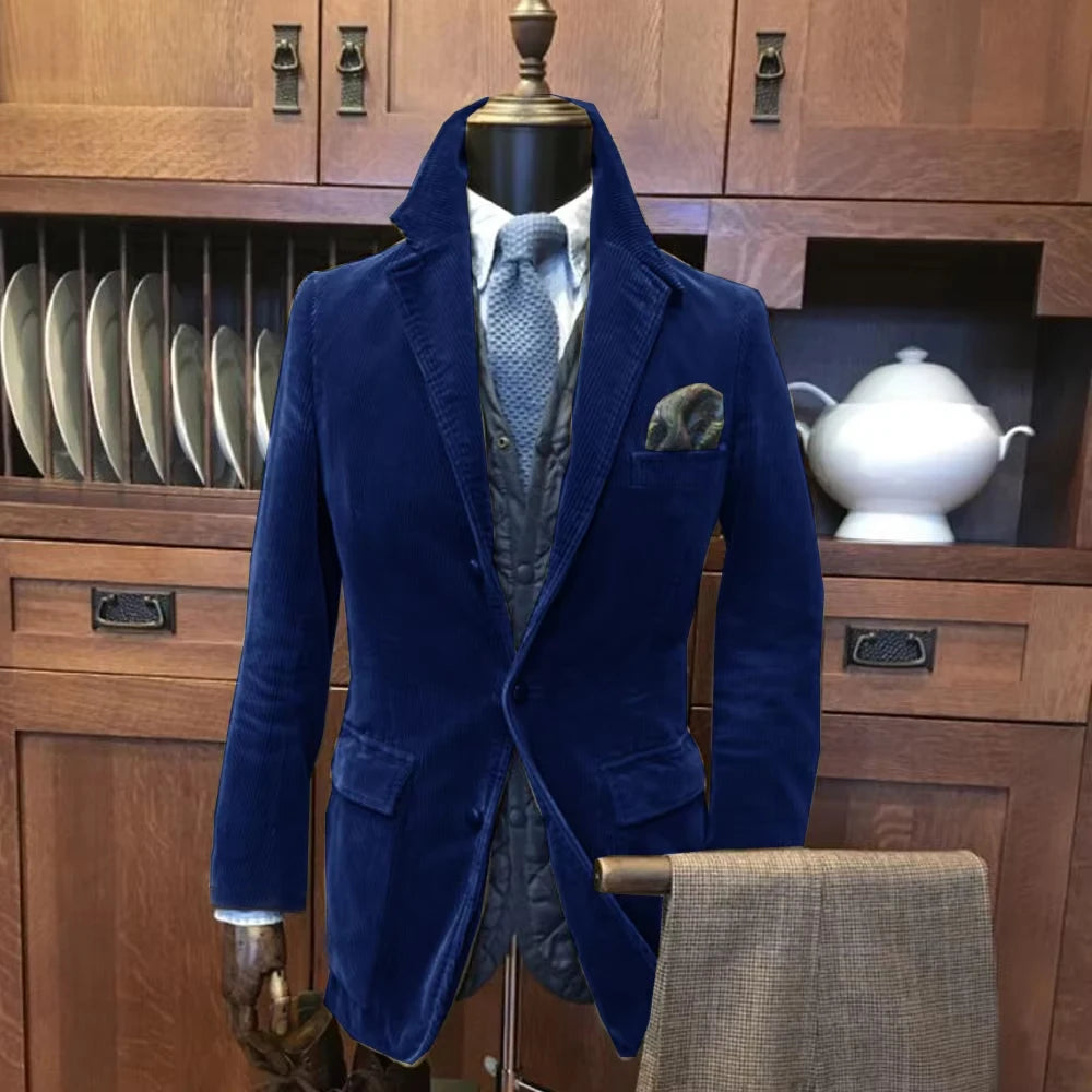 Men's Autumn Corduroy Jacket Casual Sports Jacket Man Jackets Mens Clothing Original Brands Clothing Male Coats 2025 New