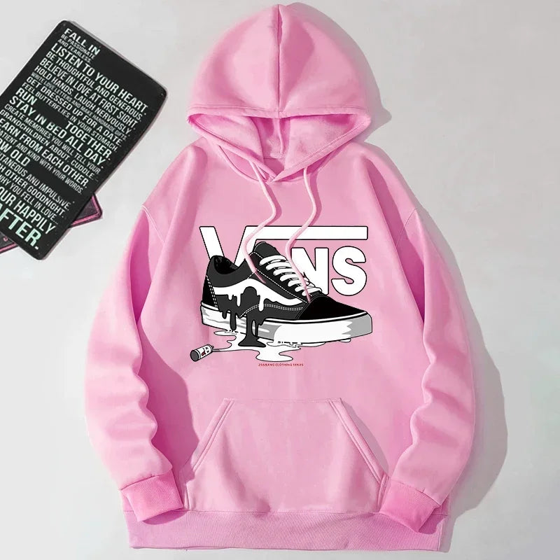 Men's autumn hooded sweatshirt Harajuku style new hip-hop clothing printed long-sleeve hoodie for men