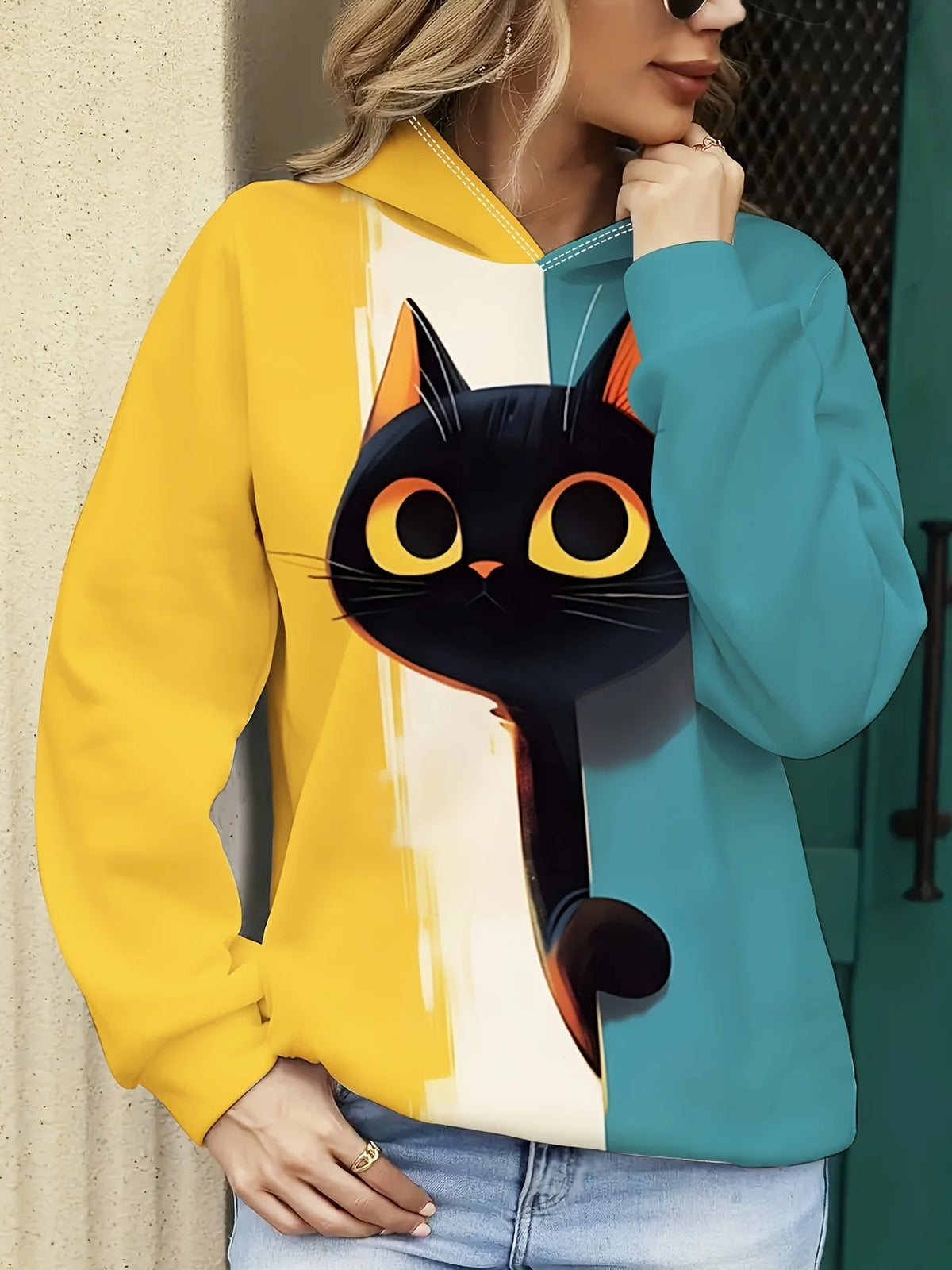 Cute Cat 3D Print Hoodies Men Women Fashion Casual Sweatshirts Autumn Oversized Hoodie Pullovers Tracksuit Women Clothing