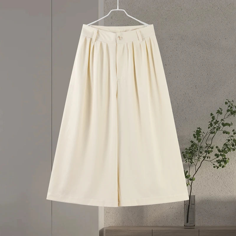 Casual Jackets Pants Suits Women O Neck Single Breasted Long Sleeves Pockets Pleated Trousers Sets Female 2025 Autumn New Set