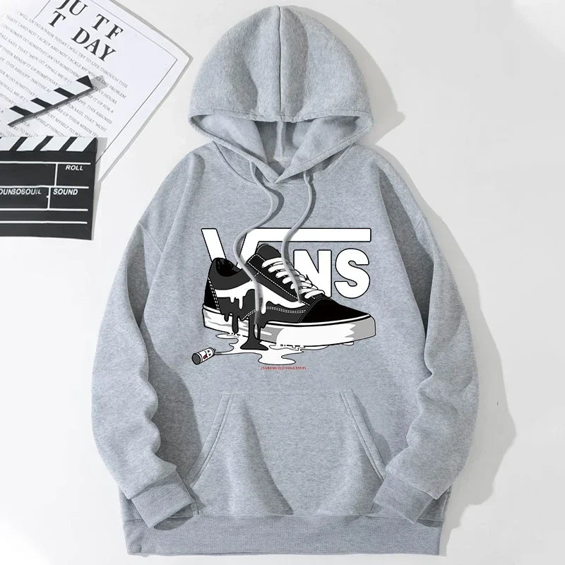 Men's autumn hooded sweatshirt Harajuku style new hip-hop clothing printed long-sleeve hoodie for men
