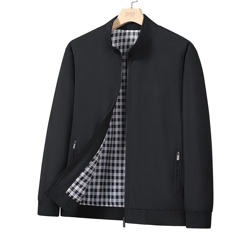 Plus Size Jacket for Men Autumn Spring Windbreaker 5XL 6XL 7XL 8XL Casual Sport Coat Man Big Size Clothing 40-140kg Can Wear