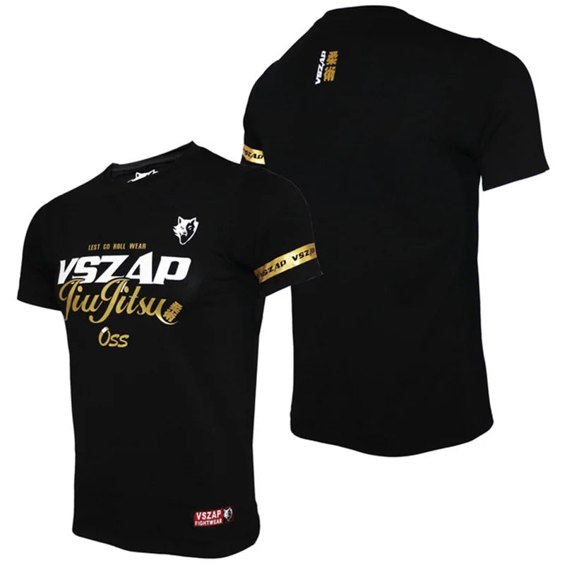 Muay Thai Sports Men's T-Shirt Funny 3D Print Short Sleeve Tee Summer Casual O-neck Loose Top Fashion Breathable Boxing Clothing