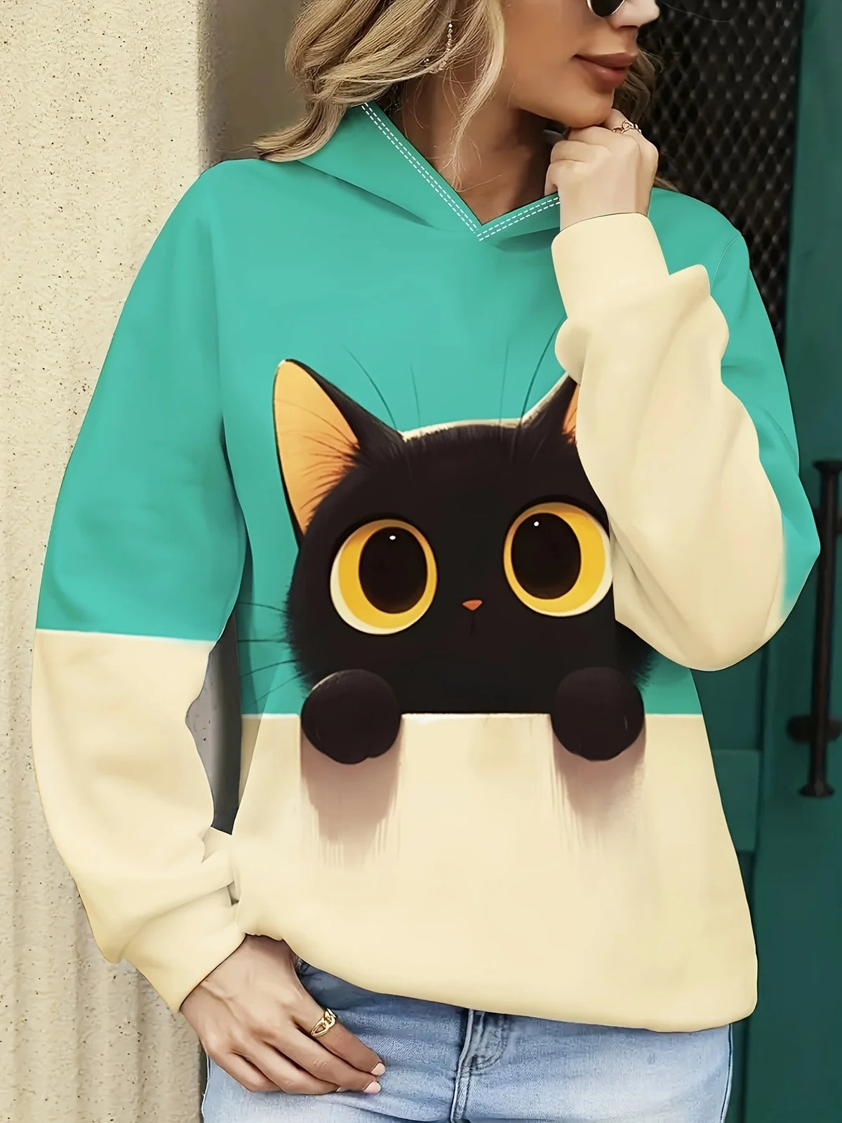 Cute Cat 3D Print Hoodies Men Women Fashion Casual Sweatshirts Autumn Oversized Hoodie Pullovers Tracksuit Women Clothing