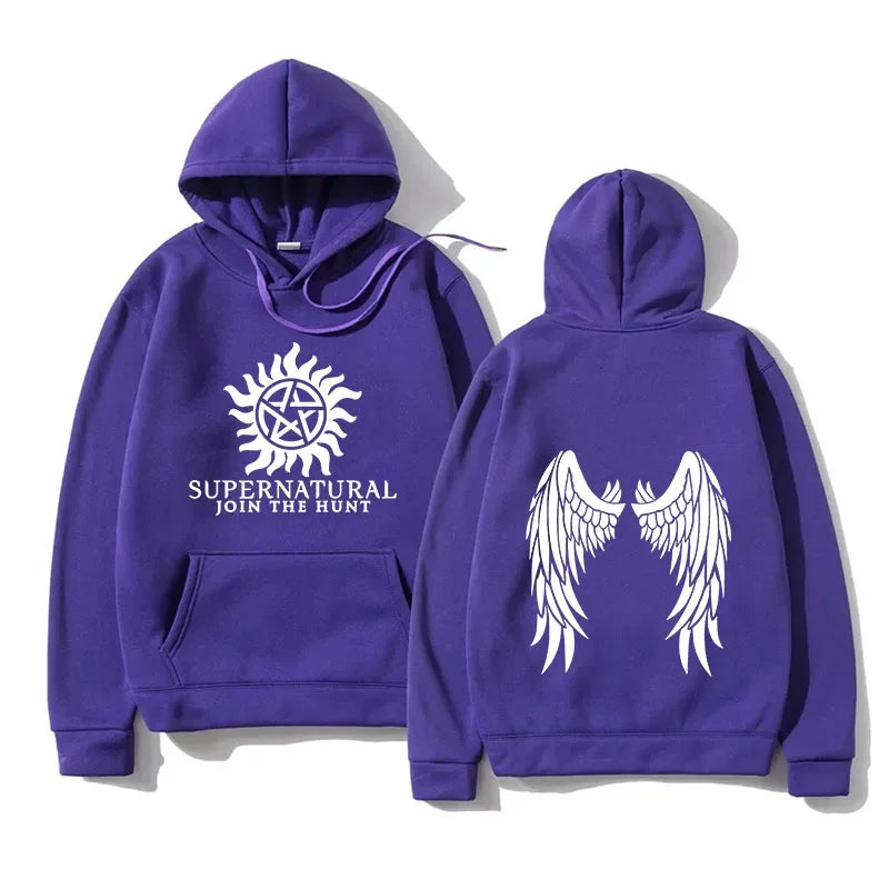 2024 Spring Autumn Fashion Men's and Women's Hoodie New Supernatural Loose Casual Style Sportswear Street Clothing Top Hoodie