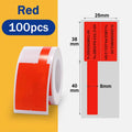 【Cable Wire Sticker】M110 M200 M220 MAKER F-Type Label Self-Adhesive Cable Electric Flexible Labels