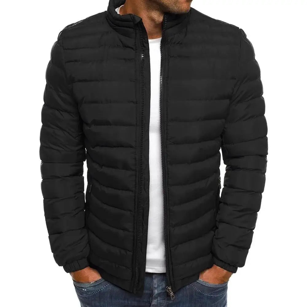 Outdoor Casual Sportswear Fashion Streetwear Style Thick And Warm Zipper Jackets 2025 Autumn Winter Male Loose Coat Clothing