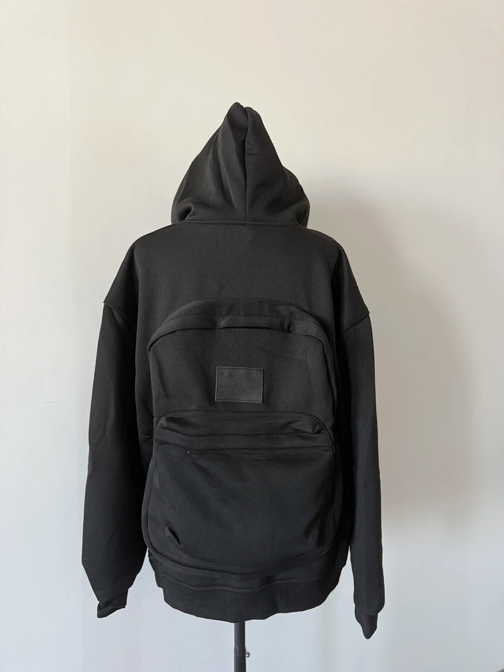 Juspinice Korean Fashion Spring New Hooded Sweatshirt Men's Back Backpack Design Sense Casual Top Jacket Male Clothing