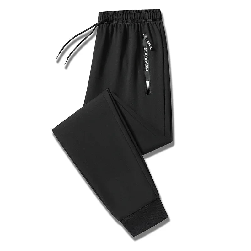 Men's Plus Size M-8XL Casual Loose Sports Pants Straight Leg Harlan Long Trousers Spring Autumn Long Pants Male Clothing 145KG