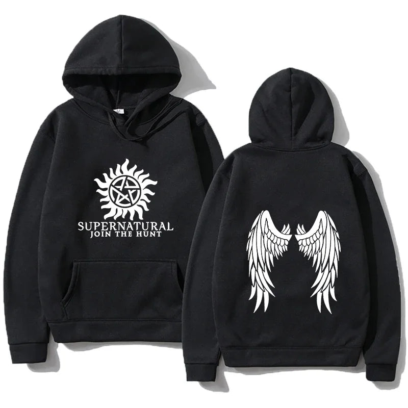 2024 Spring Autumn Fashion Men's and Women's Hoodie New Supernatural Loose Casual Style Sportswear Street Clothing Top Hoodie