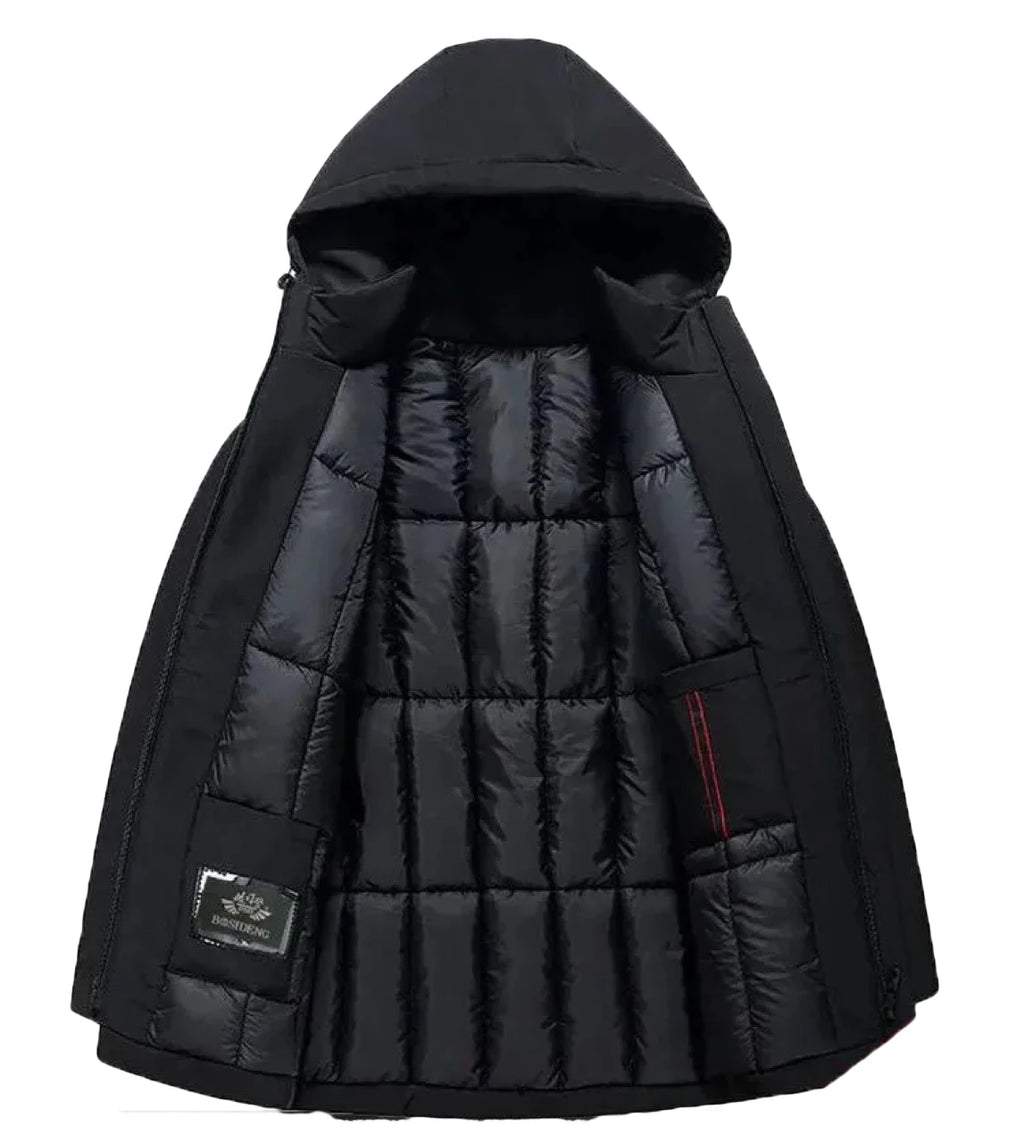 Men's Fashion Windbreaker Winter Parka Male Jacket Men Clothing Casual Warm Autumn Coat Streetwear Outdoors Windproof New