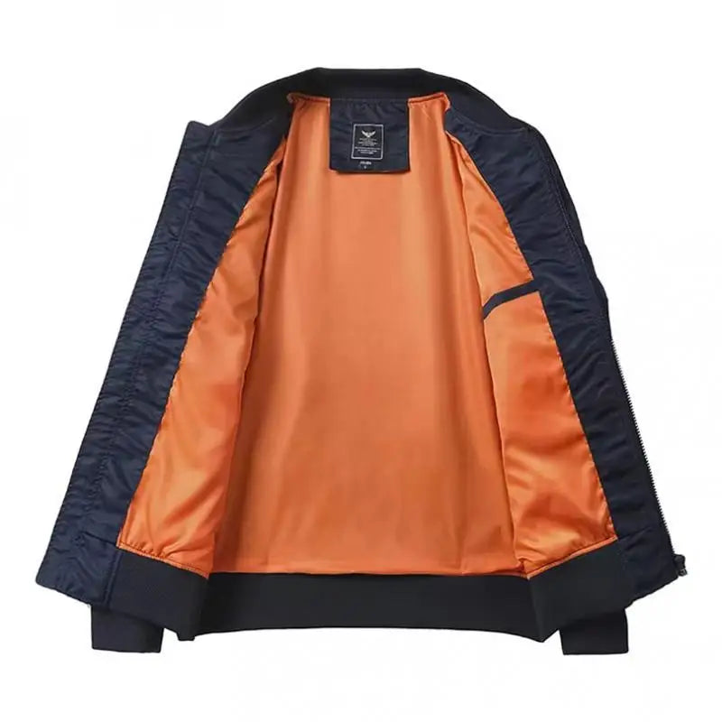 Spring Autumn Bomber Jacket Men Women Military Fly Jacket Varsity Baseball Flight Coat Mens Windbreaker Mens Clothing 2025