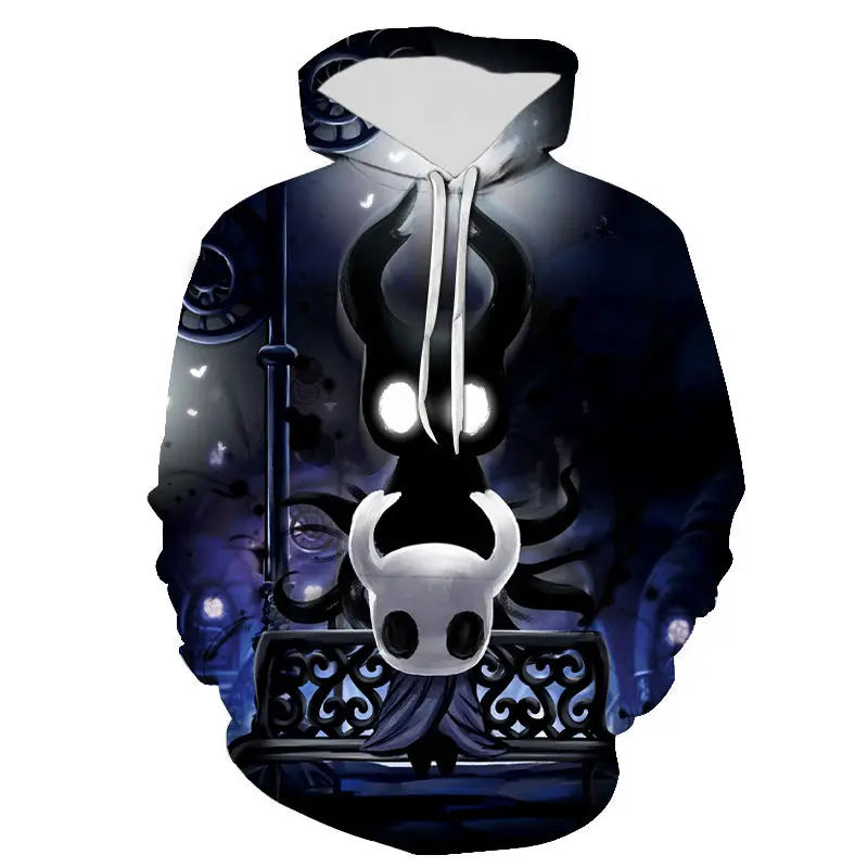 Game Hollow Knight 3d Printed Men Women Autumn Winter Streetwear Casual Long Sleeve Hoodie Oversized Sweatshirts Unisex Clothing