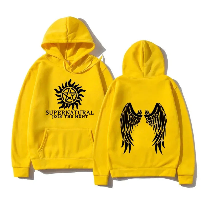 2024 Spring Autumn Fashion Men's and Women's Hoodie New Supernatural Loose Casual Style Sportswear Street Clothing Top Hoodie