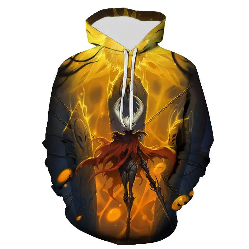 Game Hollow Knight 3d Printed Men Women Autumn Winter Streetwear Casual Long Sleeve Hoodie Oversized Sweatshirts Unisex Clothing