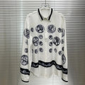 Men's shirt Vintage Character print 2025 Spring / Autumn Loose Version Classic Long-sleeved Lapel Fashion and leisure Top S-5XL