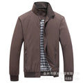 New 2025 Men's Casual Pilot Jacket Zipper Coat Stylish Spring Autumn Korean Version Men's Clothing Fashionable Outerwear