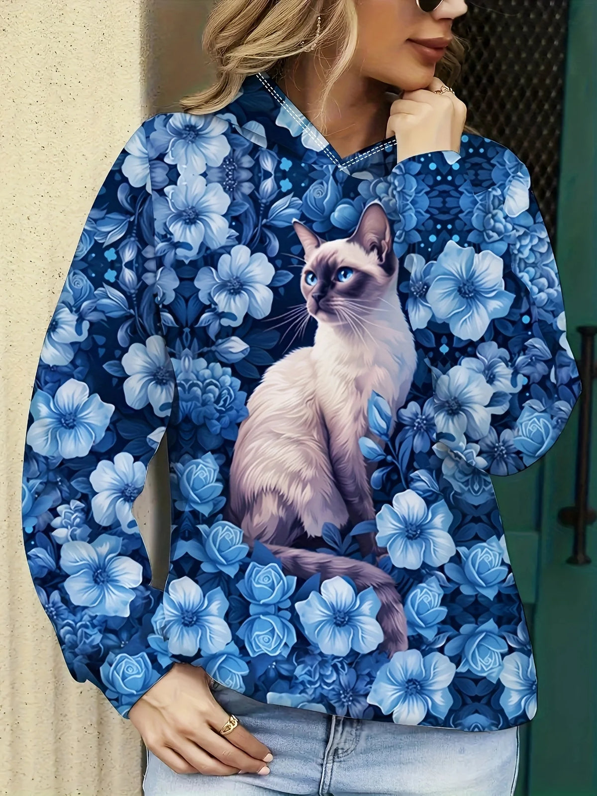 Cute Cat 3D Print Hoodies Men Women Fashion Casual Sweatshirts Autumn Oversized Hoodie Pullovers Tracksuit Women Clothing