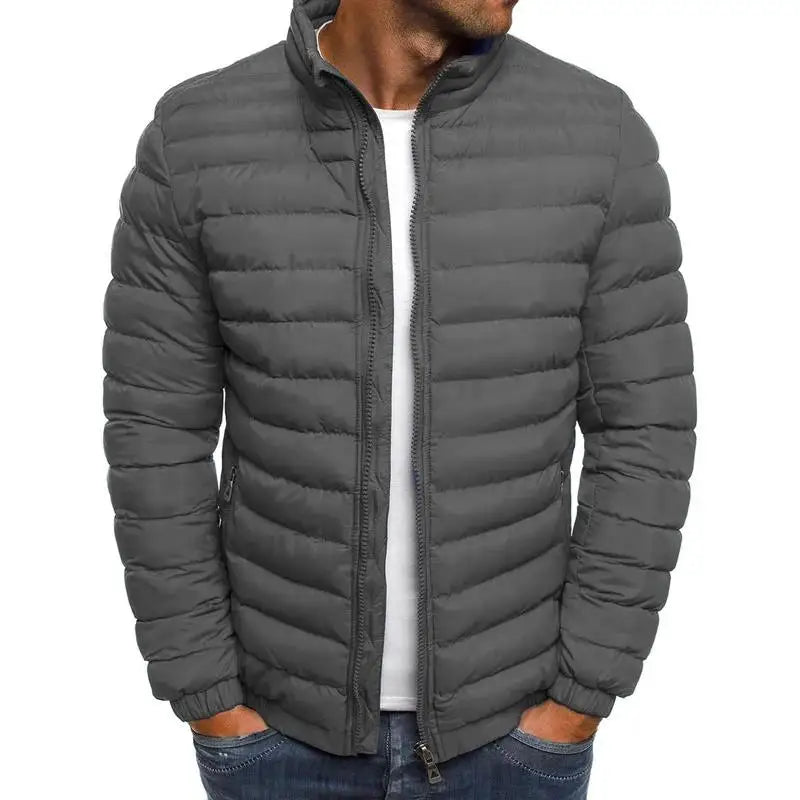 Outdoor Casual Sportswear Fashion Streetwear Style Thick And Warm Zipper Jackets 2025 Autumn Winter Male Loose Coat Clothing
