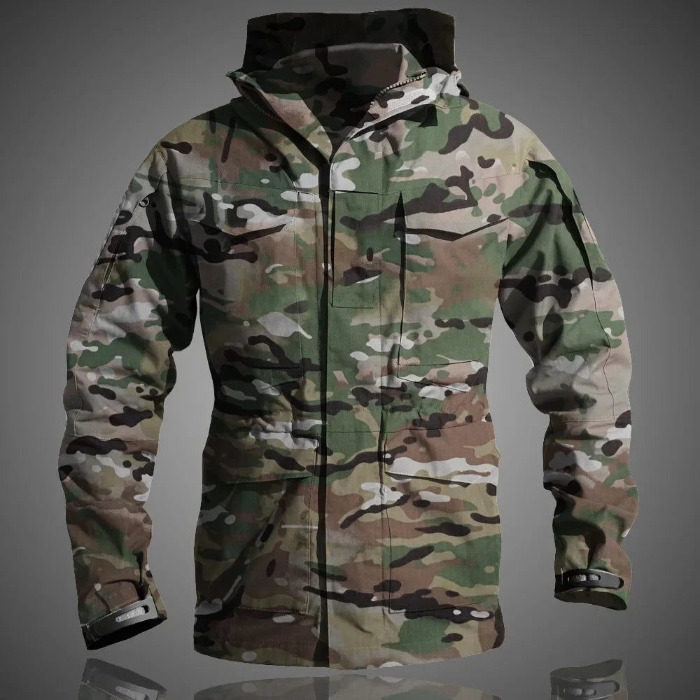 M65 UK US Army Clothing Casual Tactical Windbreaker Men Winter Autumn Flight Pilot Coat Male Hoodie Military Style Field Jacket