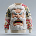 Knit Christmas Sweater Ugly Christmas Sweater Warm Sweater for Man Sweater Fashion Crew Neck Knitted Long Sleeve Clothing Tops