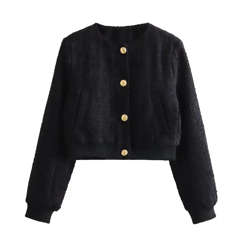 Autumn New Jacket 2024 Women's Coat  Jacket Fashion Warm Street Short Coat Chic Joker Youth Jackets