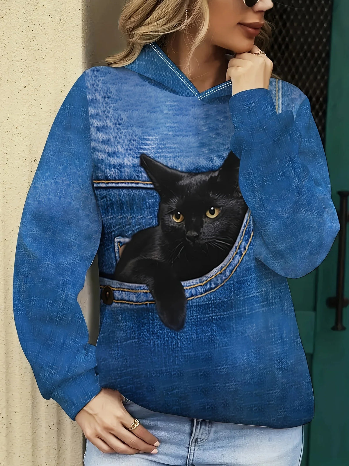 Cute Cat 3D Print Hoodies Men Women Fashion Casual Sweatshirts Autumn Oversized Hoodie Pullovers Tracksuit Women Clothing