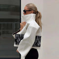 Urban Solid Pu Leather Women Jacket Street Stand Collar Long Sleeve Female Outwear 2026 Autumn Winter Fashion Lady Streetwear