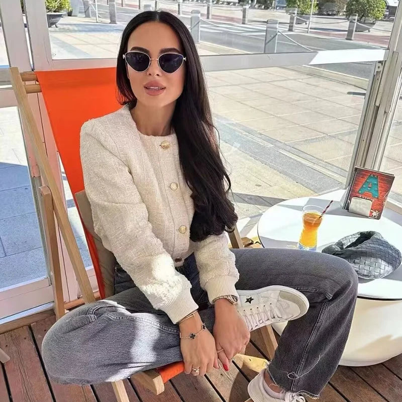 Autumn New Jacket 2024 Women's Coat  Jacket Fashion Warm Street Short Coat Chic Joker Youth Jackets